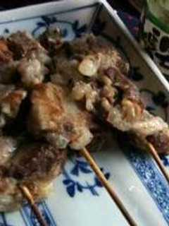 豚軟骨のレモンペッパーガーリック串焼き-レシピのメイン写真