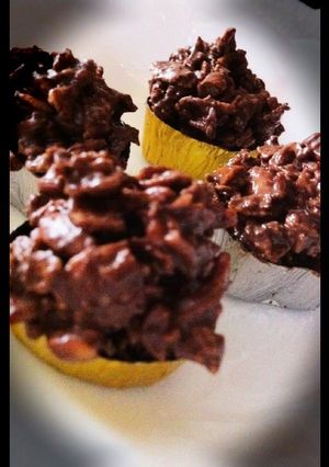 簡単バレンタイン♡柿の種チョコクランチ-レシピのメイン写真
