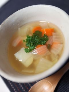 忙しい朝にも!簡単*和風スープ-レシピのメイン写真