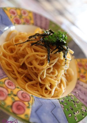 マヨ風味の♪明太子スパゲティ-レシピのメイン写真