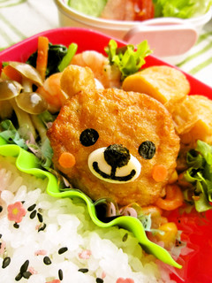 お弁当に♪からあげのクマちゃん-レシピのメイン写真