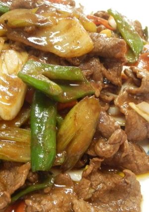 回鍋肉のタレで牛肉の中華炒め-レシピのメイン写真