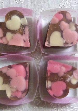 LOVE²しょこら羹-レシピのメイン写真
