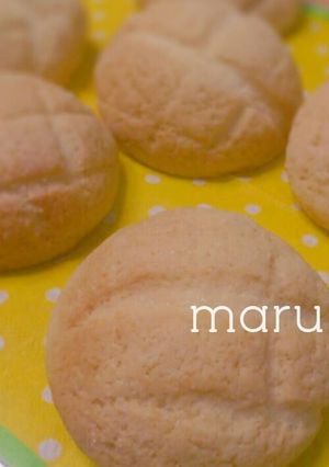 メロンパン(卵・乳不使用)-レシピのメイン写真