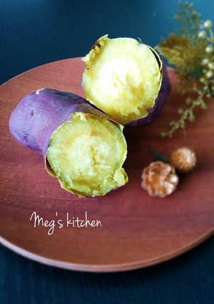 ほくほく♪蜜があふれる焼き芋-レシピのメイン写真