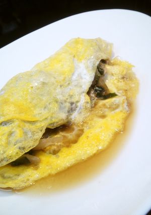 旨っ!鶏肉とごぼうのオムレツ-レシピのメイン写真