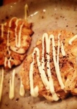 パンの耳の黒胡椒とツナマヨネーズ焼き。-レシピのメイン写真