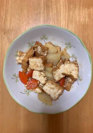 厚揚げのみそ炒め-レシピのメイン写真