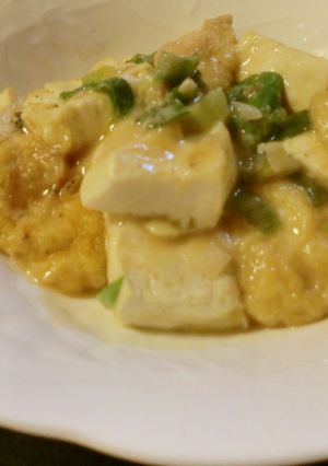ほっこり●豆腐と油揚げの白みそ煮-レシピのメイン写真
