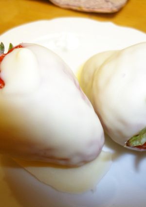 ストロベリーのホワイトチョコディップ-レシピのメイン写真