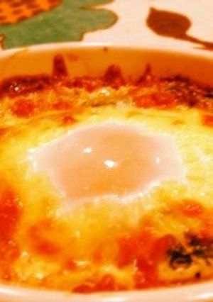 ほうれん草チーズオーブン焼き♡-レシピのメイン写真