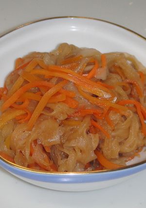 [簡単]切干大根と人参の煮物-レシピのメイン写真