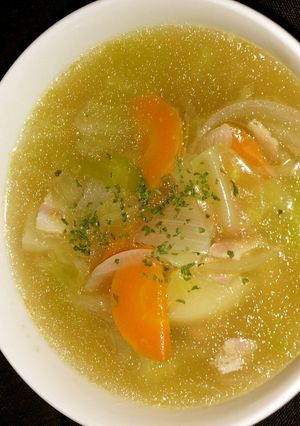 定番の野菜スープ(=ﾟωﾟ)ﾉ-レシピのメイン写真
