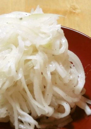 *ナムル風 大根の黒胡椒和え*-レシピのメイン写真