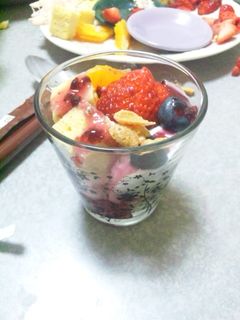 お手軽手作りパフェ-レシピのメイン写真