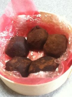 豆腐でヘルシーチョコトリュフ-レシピのメイン写真