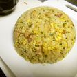 ちくわベーコン玉葱のマイベストチャーハン