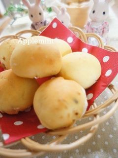 フルーツグラノーラのテーブルロール-レシピのメイン写真
