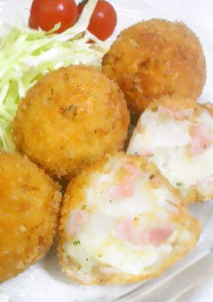 じゃがベーコンチーズボールフライ-レシピのメイン写真