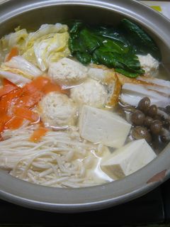 ふわふわヘルシー肉団子鍋-レシピのメイン写真