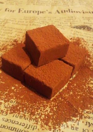 ｡*口の中でとろける生チョコ*｡-レシピのメイン写真