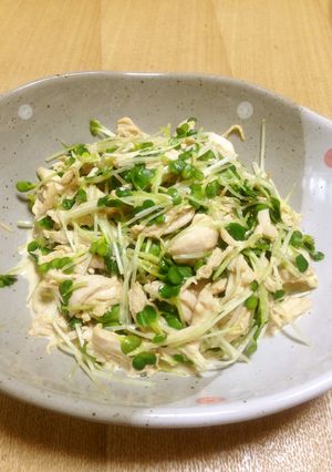 大人の味！ピリッとササミサラダ-レシピのメイン写真