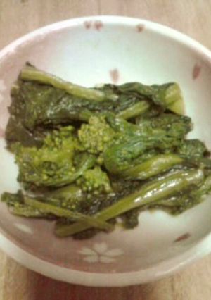 電子レンジで簡単！　菜の花の辛子和え-レシピのメイン写真