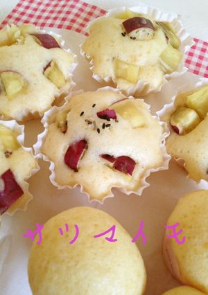 さつまいもHM蒸しパン♬-レシピのメイン写真