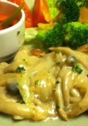 鶏肉のクリーム煮★シェリー酒の香り-レシピのメイン写真