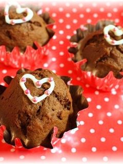チョコレートde金胡麻マフィン♥-レシピのメイン写真