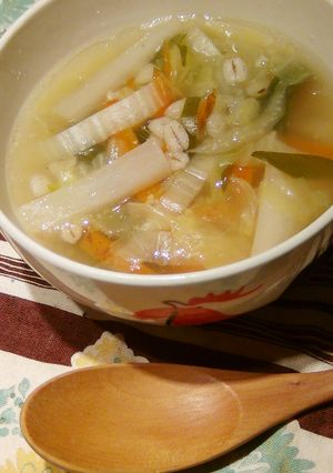 醤油麴で☆とろっとろの雑穀スープ-レシピのメイン写真