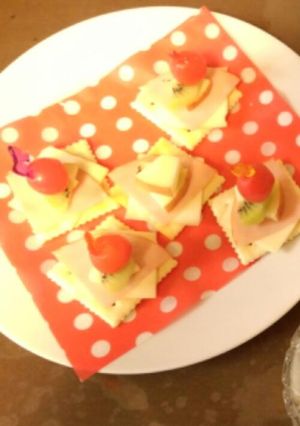 パーティーに♬カナッペ3種-レシピのメイン写真