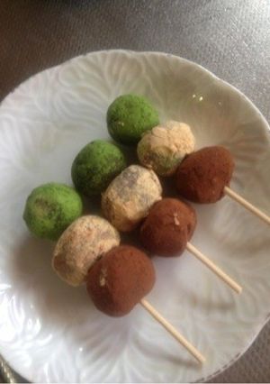 生チョコ 串団子風-レシピのメイン写真