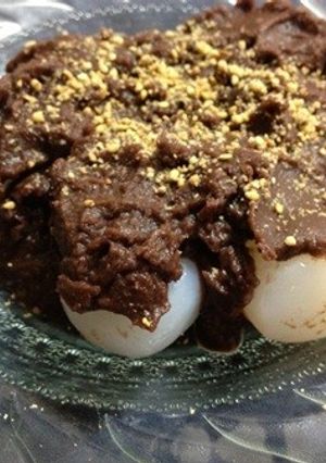 超ヘルシー✿こんにゃくde餡餅風-レシピのメイン写真
