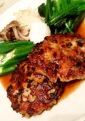 残りのタネで☆南蛮だれハンバーグ-レシピのメイン写真
