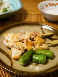 焼き鳥*塩焼き*ねぎま&もも焼き-レシピのメイン写真