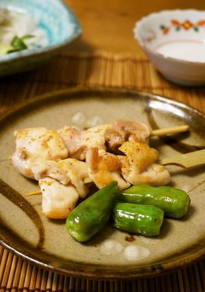 焼き鳥＊塩焼き＊ねぎま＆もも焼き-レシピのメイン写真