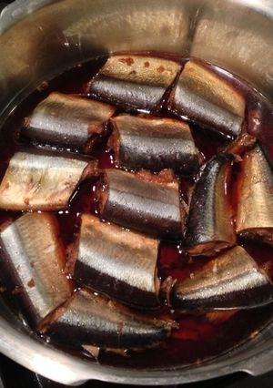 ☆活力鍋でさんまの梅煮☆-レシピのメイン写真