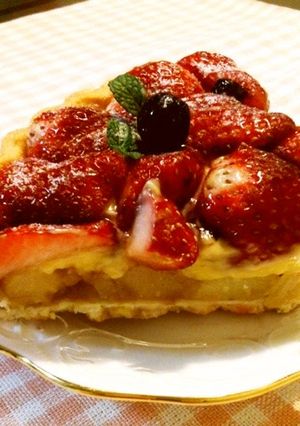 簡単☆市販のタルト生地でいちごタルト-レシピのメイン写真