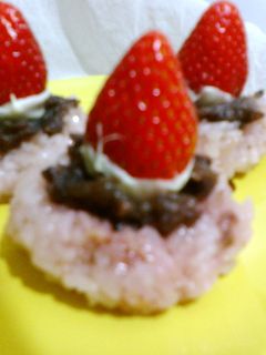 いちごおはぎ-レシピのメイン写真