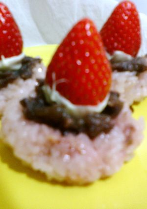 いちごおはぎ-レシピのメイン写真