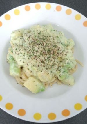アボカドクリームパスタ-レシピのメイン写真