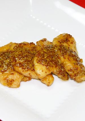 鶏むね肉ソテー★粒マスタードマリネ仕立て-レシピのメイン写真