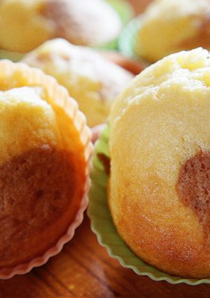 バレンタイン❤ハート模様のほわほわケーキ-レシピのメイン写真