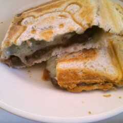 รูปของ 焼きあんぱん☆(大福ホットサンド)☆