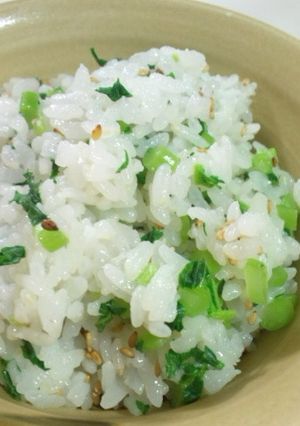 ほっこり美味しい(o^_^o)簡単菜飯-レシピのメイン写真