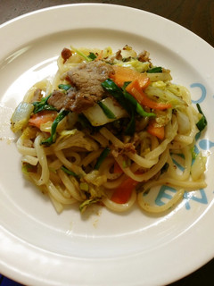 簡単!うま塩焼きうどん!!-レシピのメイン写真