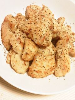 簡単料理冷めても美味しい鶏むね肉の塩焼き-レシピのメイン写真