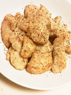 簡単料理冷めても美味しい鶏むね肉の塩焼き-レシピのメイン写真