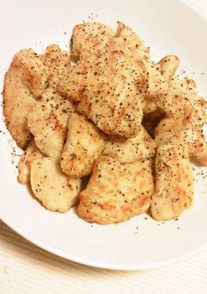 簡単料理冷めても美味しい鶏むね肉の塩焼き-レシピのメイン写真